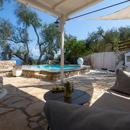 아파트 Paxosblue Comfort Private Pool, Sea View *