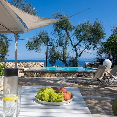 Paxosblue Comfort Private Pool, Sea View 아파트 *